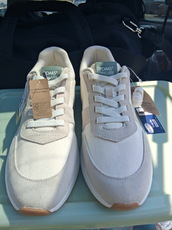 Toms Shoes - TOMS Trvl Lite Off-White & Beige Women's Sneakers